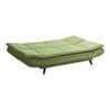 Smith 3 Seater Click-Clack Sofa cum Bed  in Matcha Green Colour