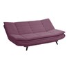 Smith 3 Manual Sofa cum Bed in Purple (Colour : sangria purple)