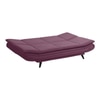 Smith 3 Manual Sofa cum Bed in Purple (Colour : sangria purple)