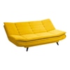Smith 3 Manual Sofa cum Bed in Yellow (Colour : Sunshine Yellow)