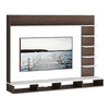 Primax Grande Engineered Wood TV Unit in Wenge Finish - 55"