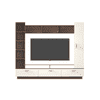 Fenily Engineered Wood TV Unit in Walnut & White Finish