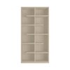 Renata Engineered Wood  Bookshelf in Bronze Cambric Finish
