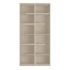 Renata Engineered Wood  Bookshelf in Bronze Cambric Finish
