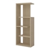 Carmila Engineered Wood  Bookshelf in Bronze Cambric Finish