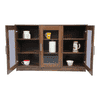 Display unit Walnut finish