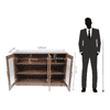 Display unit Walnut finish