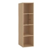 Saratoga Engineered Wood  Bookshelf in Canadian Maple Finish