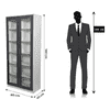 Larry Engineered Wood Display Unit