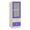Regalia Engineered Wood  Bookshelf in Lavender Purple Finish
