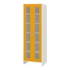 Jazlyn Engineered Wood  Bookshelf in Mango Yellow Finish