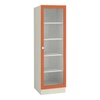 Mallory Engineered Wood  Bookshelf in Light Orange Finish