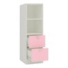 Kylee Engineered Wood  Bookshelf in English Pink Finish