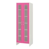 Jazlyn Engineered Wood  Bookshelf in Barbie Pink Finish