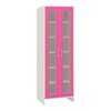 Jazlyn Engineered Wood  Bookshelf in Barbie Pink Finish