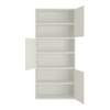 Itzel Engineered Wood  Bookshelf in English Pink - Lavender Purple Finish