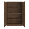 Romano Engineered Wood  Bookshelf in Tawny Cambric Finish