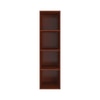 Saratoga Engineered Wood  Bookshelf in Terra Sienna Finish