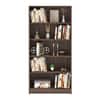 Pete Engineered Wood Bookshelf in Wenge Finish
