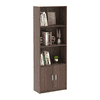 Sean Engineered Wood Bookshelf in Wenge Finish
