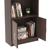 Sean Engineered Wood Bookshelf in Wenge Finish