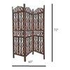 Linda Solid Wood Room Divider
