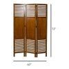 Clark Solid Wood Room Divider