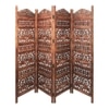 Shilpi Handcarved Wooden Room Divider Panels -NSHC004