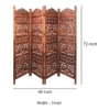 Shilpi Handcarved Wooden Room Divider Panels -NSHC004