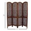 Shilpi Handcarved Wooden Room Divider Panels -NSHC005