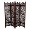 Shilpi Handcarved Wooden Room Divider Panels -NSHC006