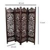 Shilpi Handcarved Wooden Room Divider Panels -NSHC006