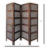 Shilpi Handcarved Wooden Room Divider Panels -NSHC007