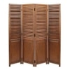 Shilpi Handcarved Wooden Room Divider Panels -NSHC012