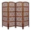Shilpi Handcarved Wooden Room Divider Panels -NSHC015