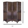Shilpi Handcarved Wooden Room Divider Panels -NSHC019