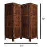 Shilpi Handcarved Wooden Room Divider Panels -NSHC021