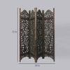 Shilpi Handcarved Wooden Room Divider Panels -NSHC029