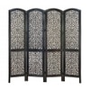 Shilpi Handcarved Wooden Room Divider Panels -NSHC030