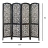 Shilpi Handcarved Wooden Room Divider Panels -NSHC030