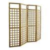 Shilpi Handcarved Wooden Room Divider Panels -NSHC033