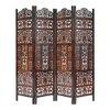 Shilpi Handcarved Wooden Room Divider Panels -NSHC039