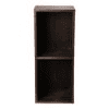 Walnut Tint Two Storey Bedside and Living Room Storage