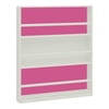 Kelsey Solid Wood  Bookshelf in Barbie Pink Finish