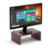Wudville Bluewud Norel Monitor/Computer/PC/Screen Riser Stand for Home & Office in Wenge Finish