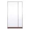 Tacy Engineered Wood 2 door Wardrobe in Matte Finish