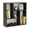 BLUEWUD Javies Engineered Wood Multipurpose Wall Decor Shelf, Display Rack (Wenge)
