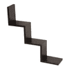 BLUEWUD Aaron Engineered Wood Multipurpose Wall Decor Shelf, Display Rack (Wenge)
