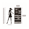 Bluewud Andrie Engineered Wood 2 Door Wardrobe with Mirror and Drawer, (Wenge & White)