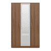 Galaxy 3 Door Wardrobe In Exotic Teak Finish